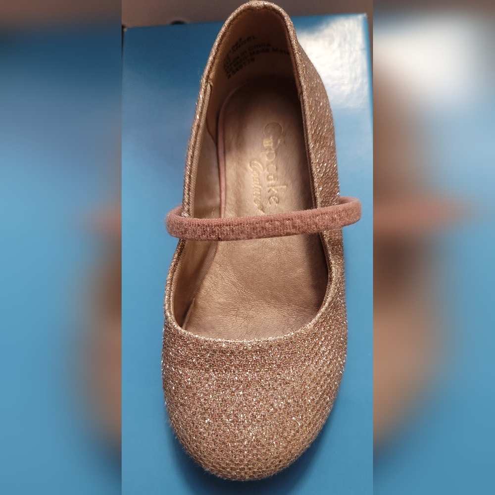 Used - Cupcake Couture Sparkly Pink Girl's Flats